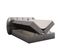 Lit Adulte 180x200 Cm Bilbao Rangement Et Matelas Ressorts Ensachés En Velours Gris