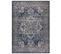 Tapis Salon Marron Gris Ornamental Floral Ritz 160x220cm