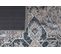 Tapis Salon Marron Gris Ornamental Floral Ritz 140x200cm