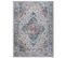 Tapis Salon Marron Gris Ornamental Floral Ritz 120x170cm