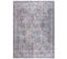 Tapis Salon Vintage Gris Bleu Rouge Beige Ornamental Ritz 160x220cm