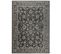 Tapis Salon Vintage Marron Gris Ornamental Floral Ritz 80x150cm