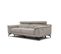 Canapé Droit Fiero 3 Places Avec 2 Relax Électriques Tissu Taupe