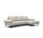 Canapé D'angle Droit Mello 4 Places Tissu Beige