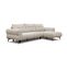 Canapé D'angle Droit Salvini 4 Places Tissu Beige