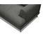 Canapé D'angle Gauche Adria 4 Places  Tissu Gris Foncé