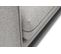 Canapé D'angle Droit Sogel 4 Places Tissu Gris Clair