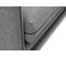 Canapé D'angle Droit Sogel 4 Places Tissu Gris