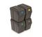 Lot De 4 Cubes De Recyclage 80 L Sortibox En Plastique Gris 4 X 20 L