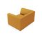 Fauteuil "ruby", 1 Place, Jaune, Tissu Structurel