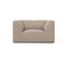 Fauteuil "ruby", 1 Place, Beige Foncé, Tissu Structurel