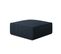 Pouf "ruby", 1 Place, Bleu Marine, Tissu Structurel