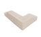 Canapé D'angle Gauche "ruby", 4 Places, Beige, Tissu Structurel