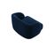 Fauteuil "miley", 1 Place, Bleu Roi, Velours