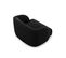 Fauteuil "miley", 1 Place, Noir, Tissu Chenille