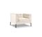 Fauteuil "karoo", 1 Place, Beige Clair, Velours