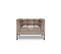 Fauteuil "karoo", 1 Place, Cappuccino, Velours