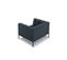 Fauteuil "karoo", 1 Place, Bleu, Tissu Structurel