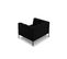 Fauteuil "karoo", 1 Place, Noir, Tissu Structurel