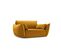 Fauteuil "kaelle", 1 Place, Jaune, Velours