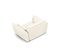 Fauteuil "kaelle", 1 Place, Beige Clair, Tissu Chenille