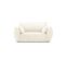 Fauteuil "kaelle", 1 Place, Beige Clair, Tissu Chenille