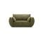 Fauteuil "kaelle", 1 Place, Vert, Tissu Chenille