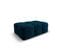 Pouf "kendal", 1 Place, Bleu Marine, Velours