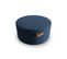 Pouf "hana", 1 Place, Bleu, Tissu Structurel