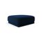 Pouf "miley", 1 Place, Bleu Roi, Velours