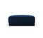 Pouf "miley", 1 Place, Bleu Roi, Velours