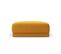 Pouf "miley", 1 Place, Jaune, Velours