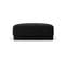 Pouf "miley", 1 Place, Noir, Tissu Chenille