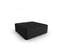 Pouf "mike", 1 Place, Noir, Tissu Structurel