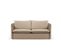 Canapé Convertible "agate", 3 Places, Beige, Velours