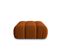 Pouf "bellis", 1 Place, Terracotta, Velours