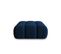 Pouf "bellis", 1 Place, Bleu Roi, Velours