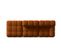 Canapé Modulable Gauche "bellis", 4 Places, Terracotta, Velours