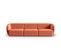 Canapé Modulable "shane", 3 Places, Corail, Velours