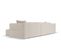 Canapé D'angle Droit "tyra", 4 Places, Beige, Velours