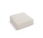 Pouf "tyra", 1 Place, Beige, Velours