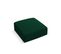 Pouf "tyra", 1 Place, Vert Bouteille, Velours