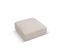 Pouf "tyra", 1 Place, Beige, Tissu Structurel