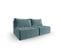 Canapé Modulable "mike", 3 Places, Menthe, Velours