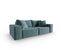 Canapé Modulable "mike", 3 Places, Menthe, Velours