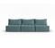 Canapé Modulable "mike", 5 Places, Menthe, Velours