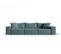 Canapé Modulable "mike", 5 Places, Menthe, Velours