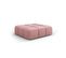 Pouf "serena", 1 Place, Rose, Velours