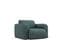 Fauteuil "molino", 1 Place, Vert De Mer, Tissu Structurel