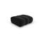 Pouf "lupine", 1 Place, Noir, Velours